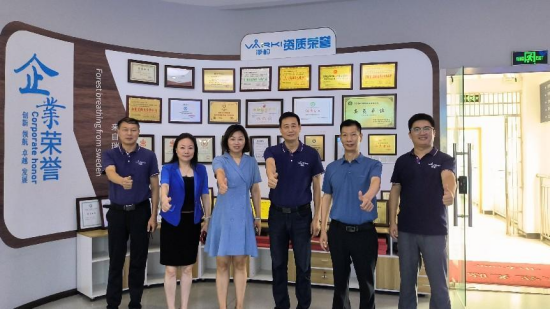 江蘇省家電協會領導一行到訪凈松環境